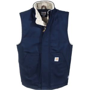 Carhartt Men's Flame Resistant Quick Duck Vest Navy